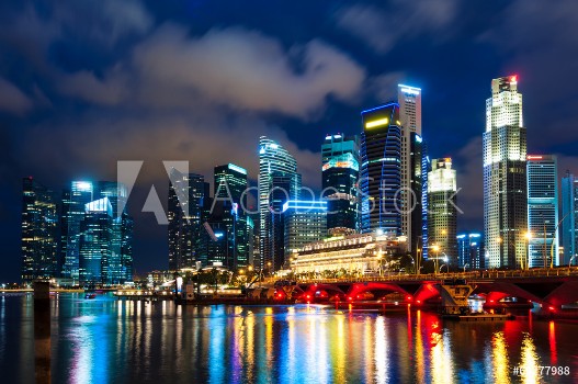 Bild på Singapore Skyline